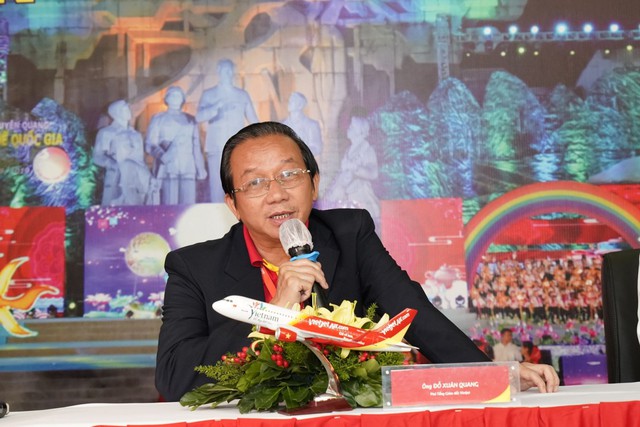 Bay Vietjet đón Trung thu tại Tuyên Quang - Lễ hội Thành Tuyên - Ảnh 3.