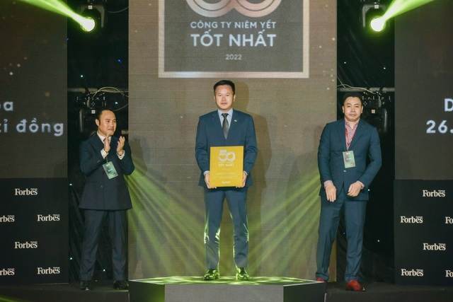MB nằm trong Top 50 công ty niêm yết tốt nhất Việt Nam 2022 của Forbes - Ảnh 1.
