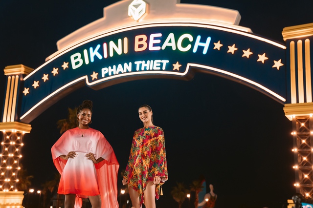 Bộ đôi Miss Earth tung ảnh siêu hot trong kỳ nghỉ dưỡng tại thành phố biển Phan Thiết - Ảnh 3.