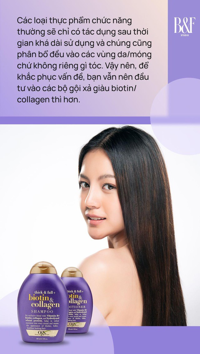 Vì sao biotin và collagen lại được coi là “cứu tinh” của mái tóc? - Ảnh 3.