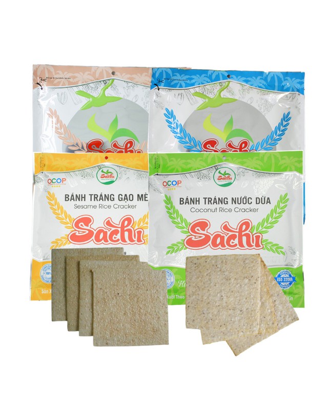 Bánh tráng Sachi có gì hấp dẫn cả người Việt lẫn khách hàng quốc tế - Ảnh 1.