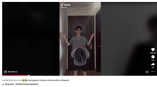 Vũ trụ TikTok lại dậy s&oacute;ng bởi điệu nhảy kh&ocirc;ng say nắng nhưng &ldquo;Shay anh&rdquo; - Ảnh 3.