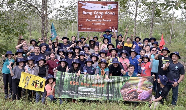BAT Việt Nam và Gaia cùng triển khai các dự án trồng rừng - Ảnh 2.