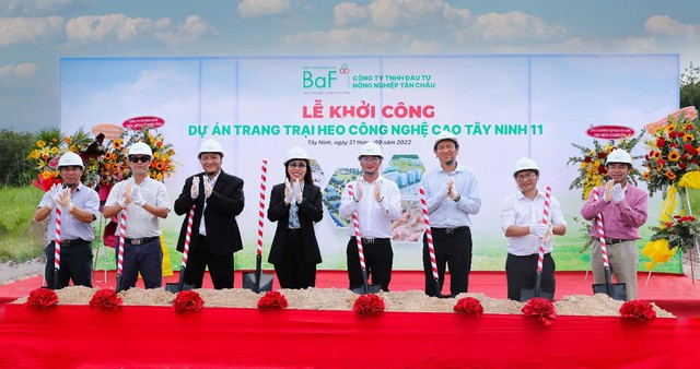 BaF mở rộng chuỗi, tiếp tục khởi công 4 trại heo công nghệ cao Tây Ninh - Ảnh 1.