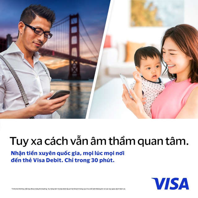 Nhận kiều hối đơn giản và an toàn với giải pháp từ Visa - Ảnh 2.
