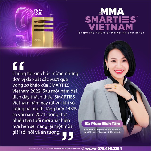 Điểm tên những chiến dịch marketing sáng giá của giải thưởng SMARTIES VIETNAM 2022 - Ảnh 1.