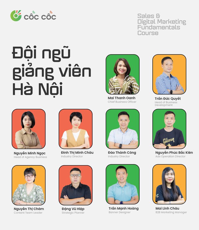 Giờ chót đăng ký khóa học thực chiến về Sales và Digital Marketing cùng giảng viên cực chất từ Cốc Cốc! - Ảnh 3.