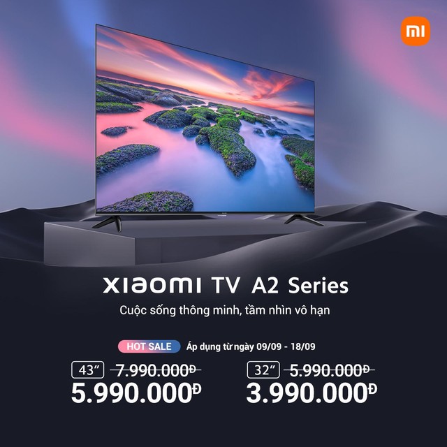 Xiaomi TV A2 43 inch và 32 inch ra mắt với ưu đãi giảm ngay 2 triệu đồng thỏa mãn nhu cầu giải trí của người dùng - Ảnh 2.