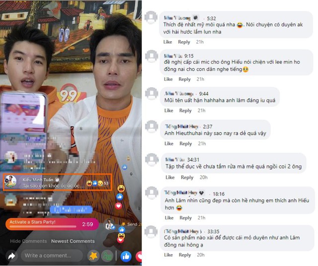 Dương Lâm rủ HIEUTHUHAI cùng livestream, bùng nổ loạt tương tác cực ngọt “đốn tim” người hâm mộ - Ảnh 5.