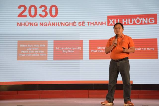 Sếp FPT cùng sinh viên tìm hiểu xu hướng công nghệ mới - Ảnh 4.