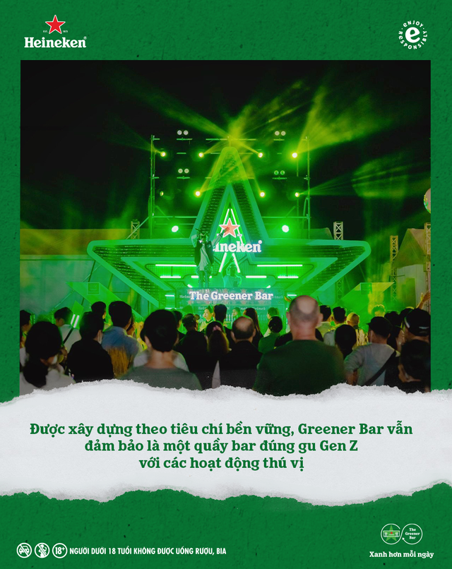 Greener Bar tái xuất tại Heineken Countdown Party 2023, cùng giới trẻ “phủ xanh” mùa lễ hội - Ảnh 2.