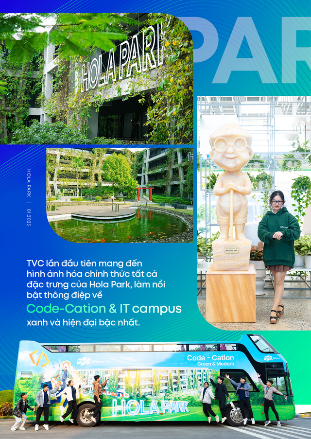 “Hola Park” - chiến dịch khẳng định vị trí FPT Software tiên phong xây dựng campus xanh, siêu tiện ích - Ảnh 2.