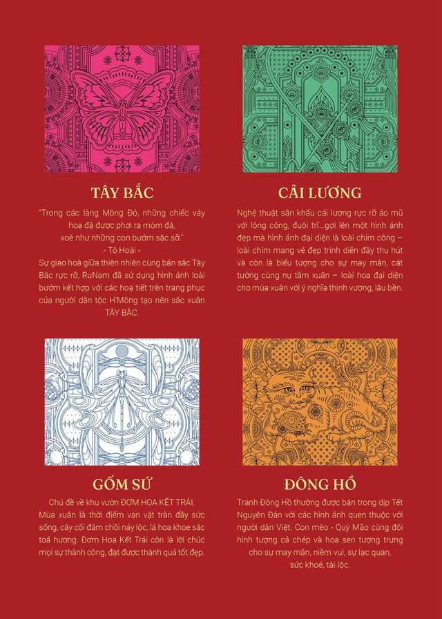 Tết Việt &ldquo;sang, xịn&rdquo; với bộ sản phẩm Qu&yacute; M&atilde;o C&aacute;t Tường đến từ RuNam - Ảnh 4.