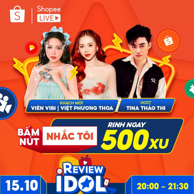 Viên Vibi & Việt Phương Thoa phá đảo series Review Idol của Tina Thảo Thi trên livestream - Ảnh 3.