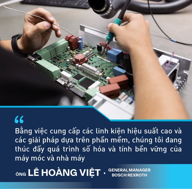 Cách Bosch Rexroth tiết kiệm 35% năng lượng và giảm hàng trăm tấn chất thải cho khách hàng Việt Nam - Ảnh 2.
