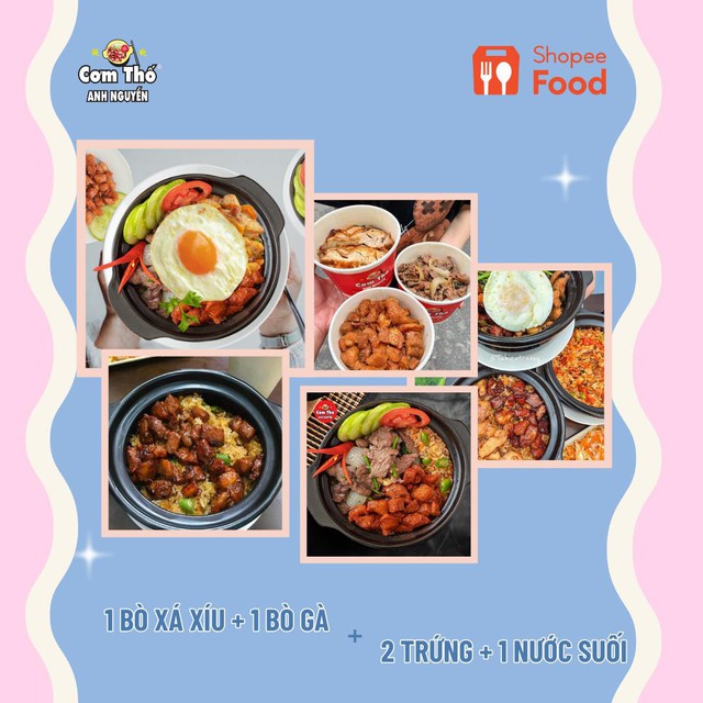 20/10 cập bến, ShopeeFood tung h&agrave;ng ng&agrave;n combo ưu đ&atilde;i gi&aacute; chỉ 120.000 đồng - Ảnh 3.