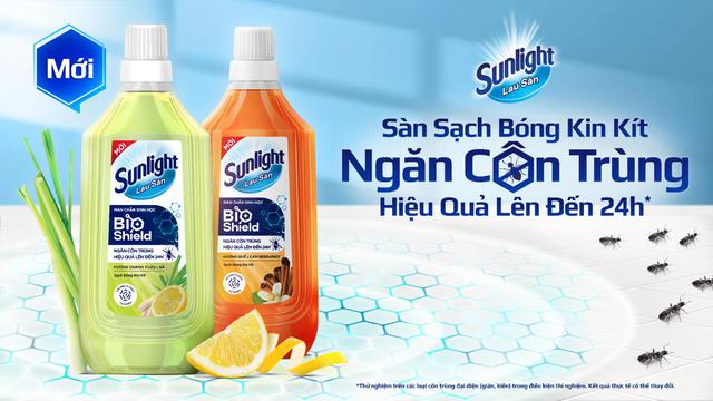 Bảo bối ngăn c&ocirc;n tr&ugrave;ng mới của hội nghiện nh&agrave;: Nước lau nh&agrave; chứa lợi khuẩn probiotics Sunlight Lau S&agrave;n BIOSHIELD - Ảnh 5.