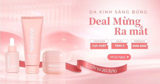 Valentine (Sao Thái Dương) “đổ bộ” với BST sản phẩm mới: Chăm sóc và nuông chiều vẻ đẹp phái nữ - Ảnh 5.