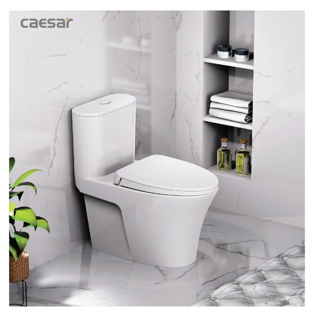 Phòng tắm kháng khuẩn với thiết bị vệ sinh Caesar - Ảnh 3.