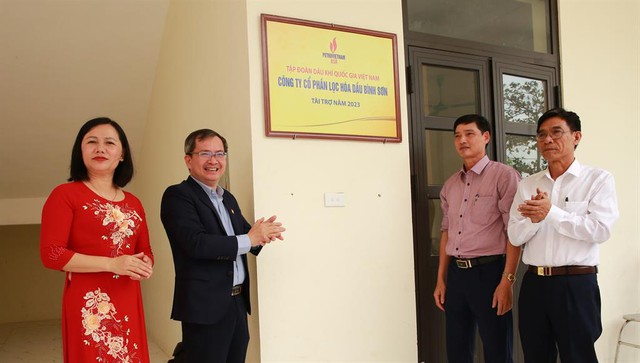Khánh thành trường tiểu học tại Hưng Yên do BSR tài trợ - Ảnh 1.