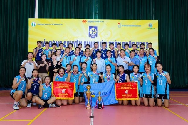 HUTECH giành “cú đúp” vô địch Giải Bóng chuyền Sinh viên toàn quốc - khu vực phía Nam - Ảnh 5.