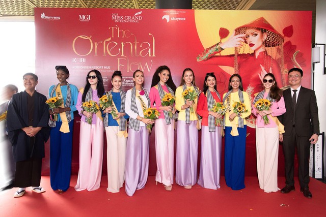 Cận cảnh không gian nhà chung của Miss Grand International 2023 tại KOBI Onsen Resort Hue - Ảnh 1.