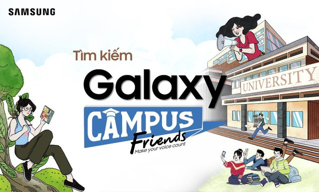 Bệ ph&oacute;ng kinh nghiệm thần tốc c&oacute; 1-0-2 cho sinh vi&ecirc;n gọi t&ecirc;n Galaxy Campus Friends - Ảnh 1.