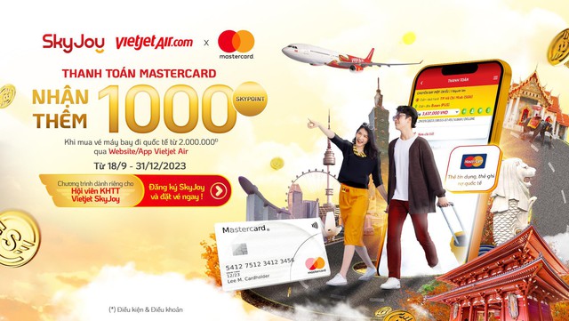 Vietjet đ&oacute;n t&agrave;u bay thứ 101, SkyJoy tặng hội vi&ecirc;n ưu đ&atilde;i l&ecirc;n đến 350 triệu đồng - Ảnh 2.