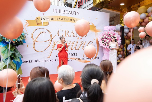 Tưng bừng khai trương Phi Beauty - Cơ sở phun xăm thẩm mỹ hiện đại hàng đầu TP.HCM - Ảnh 3.