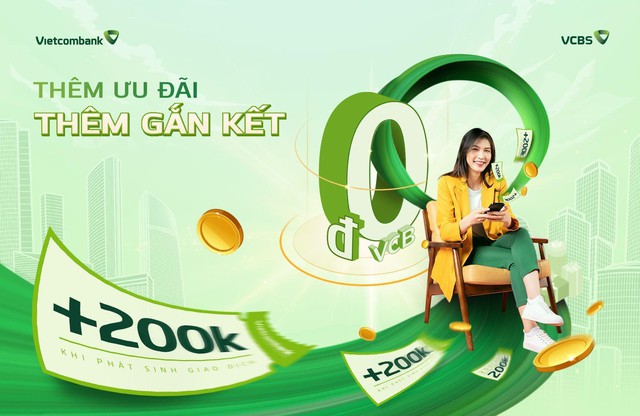 Vô vàn ưu đãi dành cho khách hàng Vietcombank khi mở tài khoản chứng khoán - Ảnh 3.