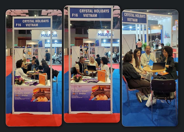 Crystal Holidays quảng bá du lịch Việt Nam tại hội chợ quốc tế PATA Travel Mart 2023 - Ảnh 3.