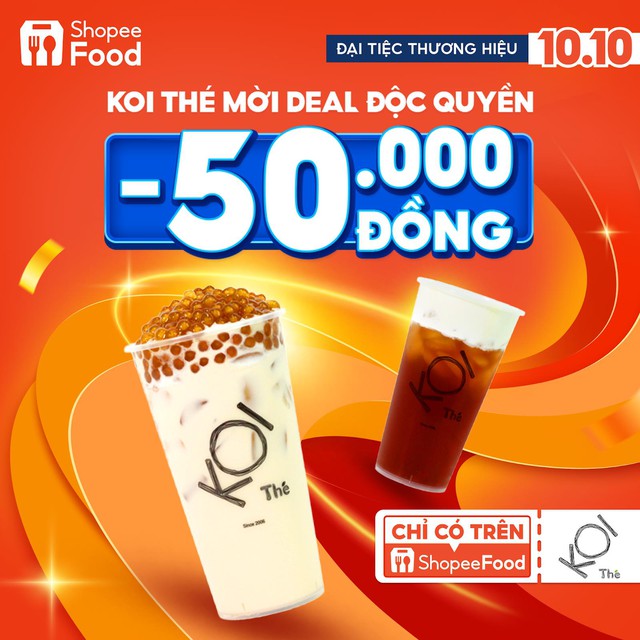 Mua 2 tặng 2 còn đính kèm voucher giảm 50%, các thương hiệu này đang khuynh đảo ShopeeFood 10.10 - Ảnh 3.