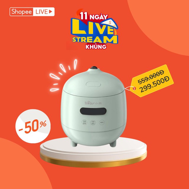 11 Ng&agrave;y Livestream Khủng: B&eacute; Duy khoe iPhone nửa gi&aacute; c&ugrave;ng loạt deal hời v&agrave;o 12H trưa nay tr&ecirc;n Shopee Live - Ảnh 3.