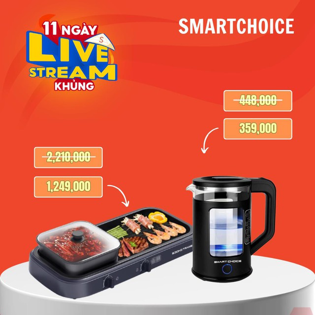 11 Ngày Livestream Khủng: Huyền Phi - Thiện Nhân hợp lực tung liên hoàn deal giảm 50%, khép lại chuỗi livestream bùng nổ nhất 11.11 này - Ảnh 2.