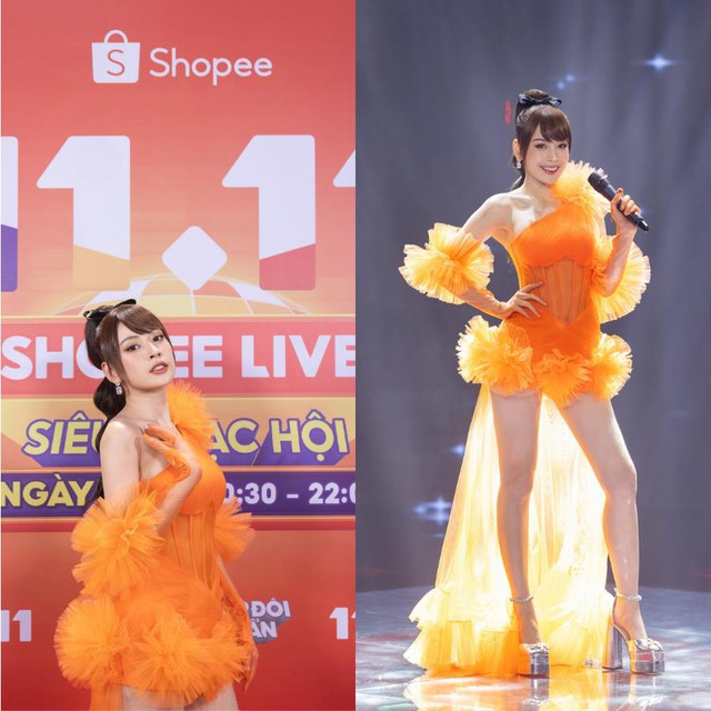 Văn Mai Hương, Chi Pu, c&ugrave;ng d&agrave;n sao ch&aacute;y hết m&igrave;nh tại Shopee 11.11 Cặp Đ&ocirc;i B&iacute; Ẩn - Ảnh 3.