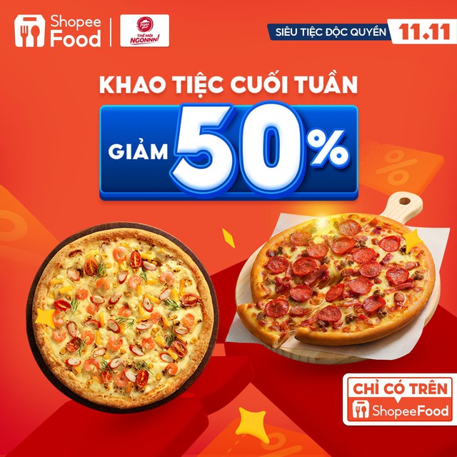 Đánh bay nỗi sầu độc thân, ShopeeFood tưng bừng khai hội 11.11 Siêu Tiệc Độc Quyền - Ảnh 5.