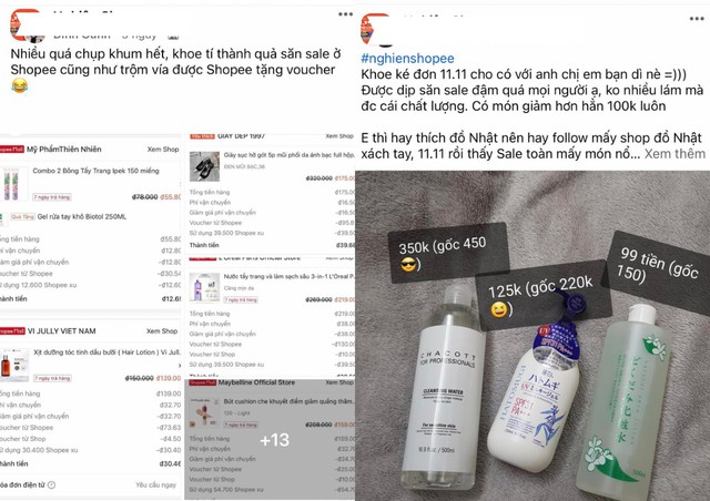 Shopee 11.11 vẫn còn hot, tín đồ shopping đã rần rần khoe chiến tích săn sale - Ảnh 2.