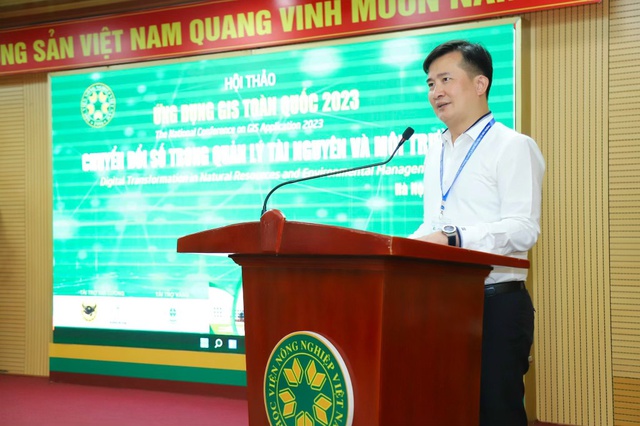 Hội thảo Ứng dụng Gis toàn quốc 2023: Điểm nhấn về chuyển đổi số - Ảnh 4.
