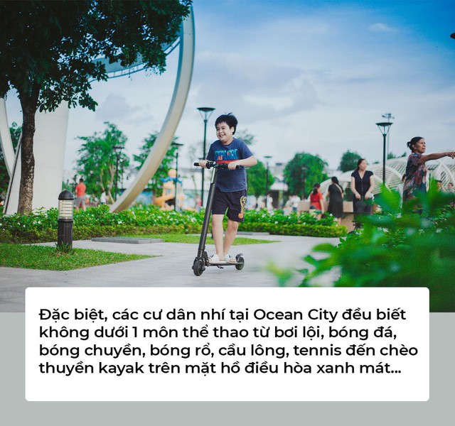 Tuổi thơ hạnh ph&uacute;c của những cư d&acirc;n nh&iacute; tại &ldquo;miền biển&rdquo; giữa l&ograve;ng H&agrave; Nội - Ảnh 4.
