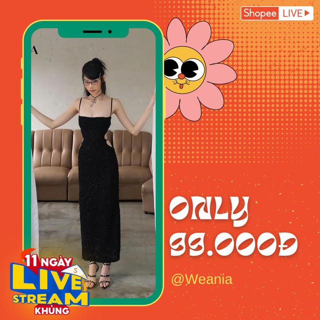 11 Ngày Livestream Khủng: Huyền Nguyễn chiếm sóng Shopee Live, tung bí kíp  lên đồ cực ''slay''