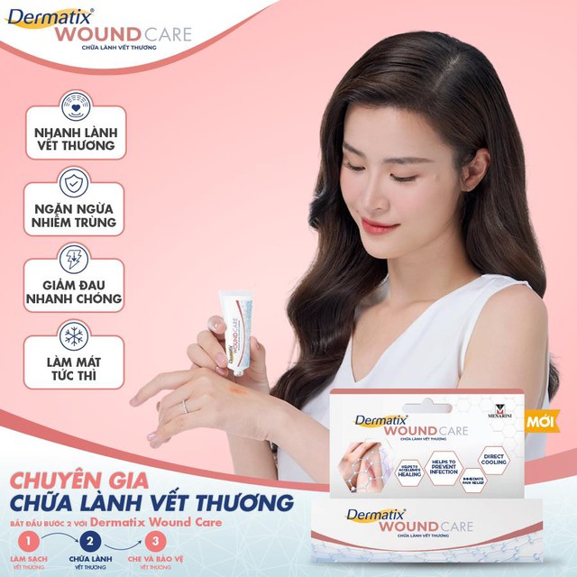 Chữa lành vết thương hiệu quả nhờ có gel trị thương mới Dermatix® Wound Care - Ảnh 1.