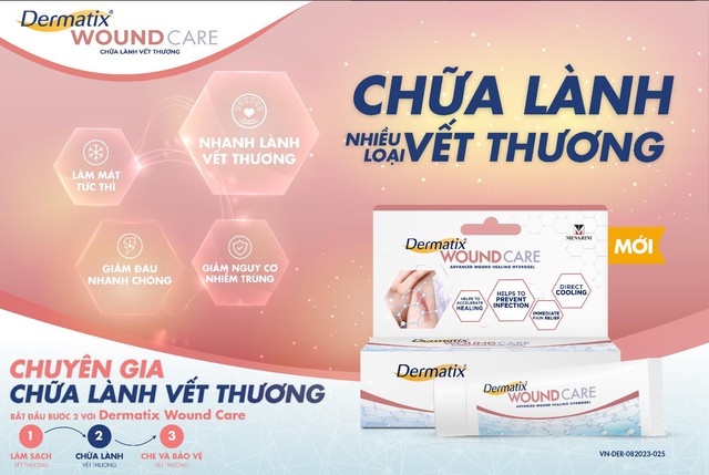 Chữa lành vết thương hiệu quả nhờ có gel trị thương mới Dermatix® Wound Care - Ảnh 2.