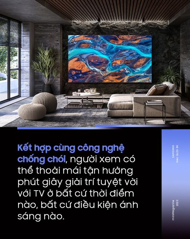 Tuyệt tác TV 98 inch Neo QLED 8K: mẫu TV đại diện cho gu giải trí thời thượng của giới mộ điệu - Ảnh 6.