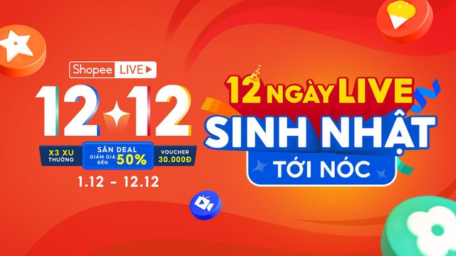 12 Ngày Live Sinh Nhật: Huỳnh Nhựt và Kênh của Kiệt sẵn sàng đọ mic nảy lửa trên sóng livestream Shopee - Ảnh 1.