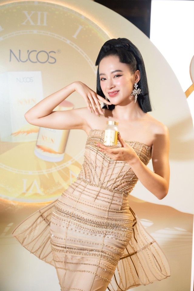 Minh Hằng khoe sắc rạng rỡ, Angela Phương Trinh thu hút ánh nhìn bởi diện mạo xinh đẹp tại sự kiện NUCOS NMN - Ảnh 4.