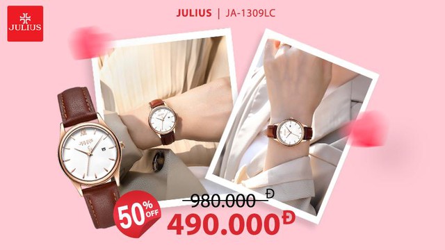 Big sale 50%: Thương hiệu Julius H&agrave;n Quốc tung ra nhiều mẫu giảm sốc - Ảnh 1.