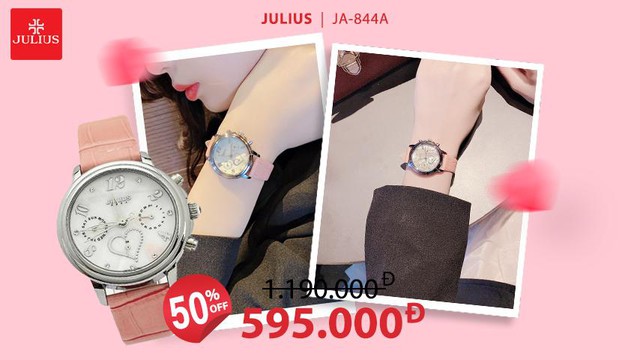 Big sale 50%: Thương hiệu Julius H&agrave;n Quốc tung ra nhiều mẫu giảm sốc - Ảnh 2.