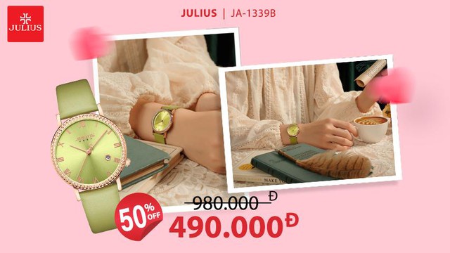Big sale 50%: Thương hiệu Julius H&agrave;n Quốc tung ra nhiều mẫu giảm sốc - Ảnh 3.