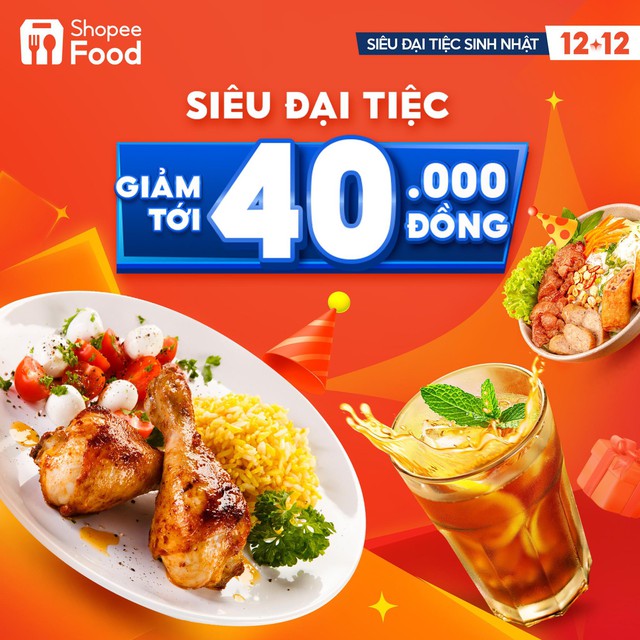 Có gì tại 12.12 Siêu Đại Tiệc Sinh Nhật mỗi năm chỉ có một lần trên ShopeeFood? - Ảnh 4.