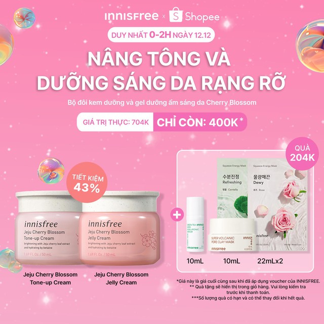 Từ 12 - 15.12: INNISFREE “chơi lớn” với các deal giảm giá “mạnh” tại Shopee Mall - Ảnh 3.